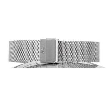 Elegant rosaforgyldt mesh lænke med skyde spænde, 20 mm